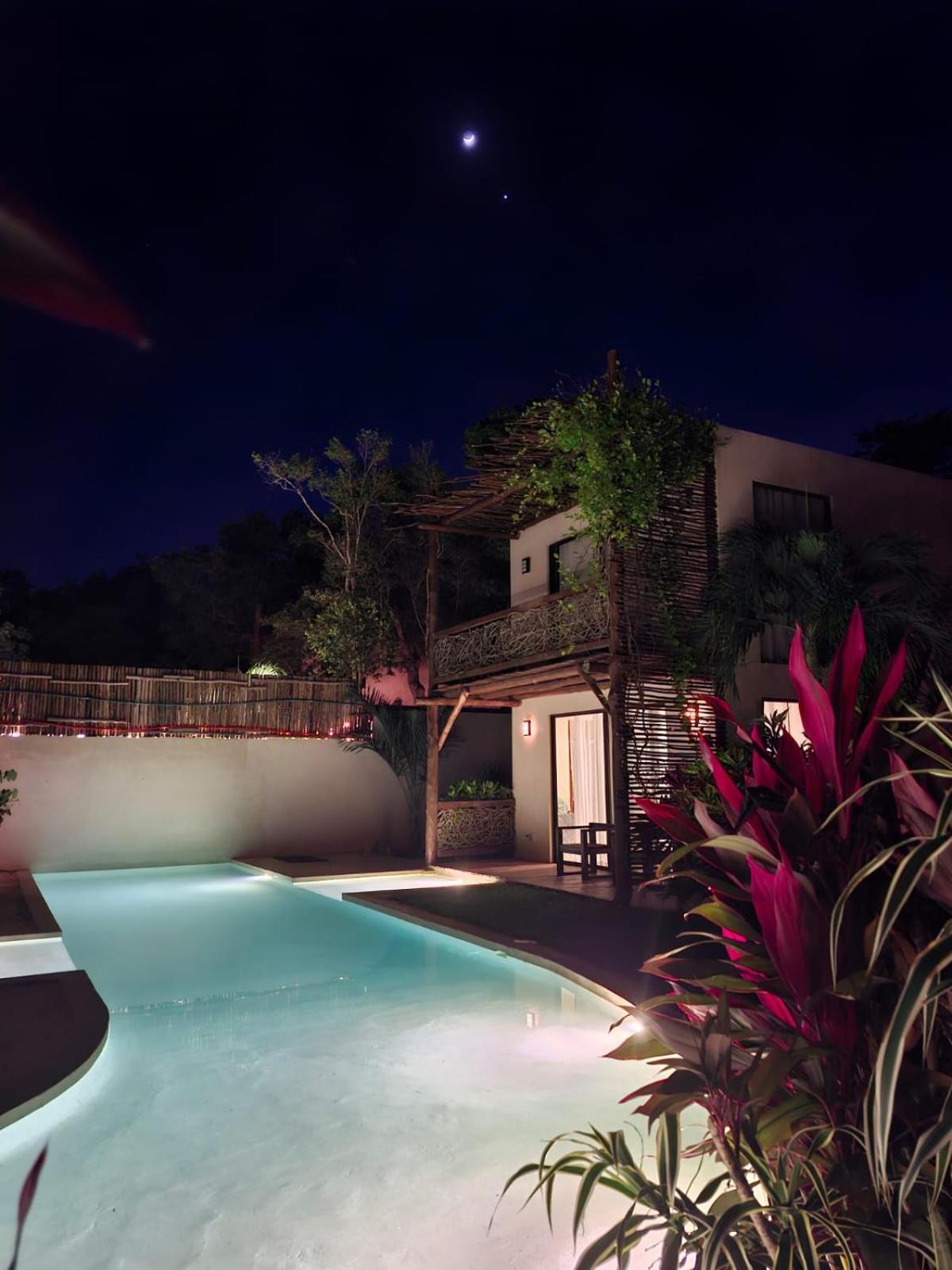 Villa Ahal, Chemuyil エクステリア 写真
