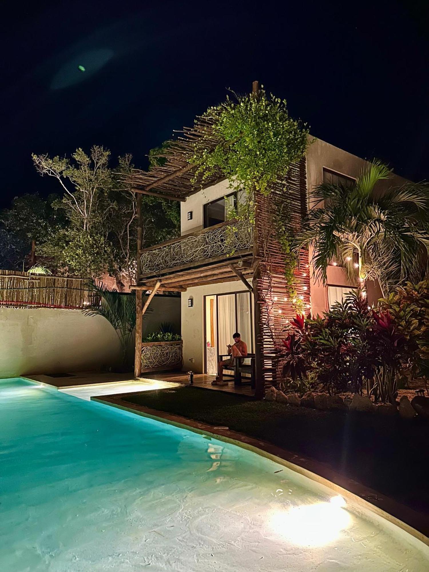 Villa Ahal, Chemuyil エクステリア 写真